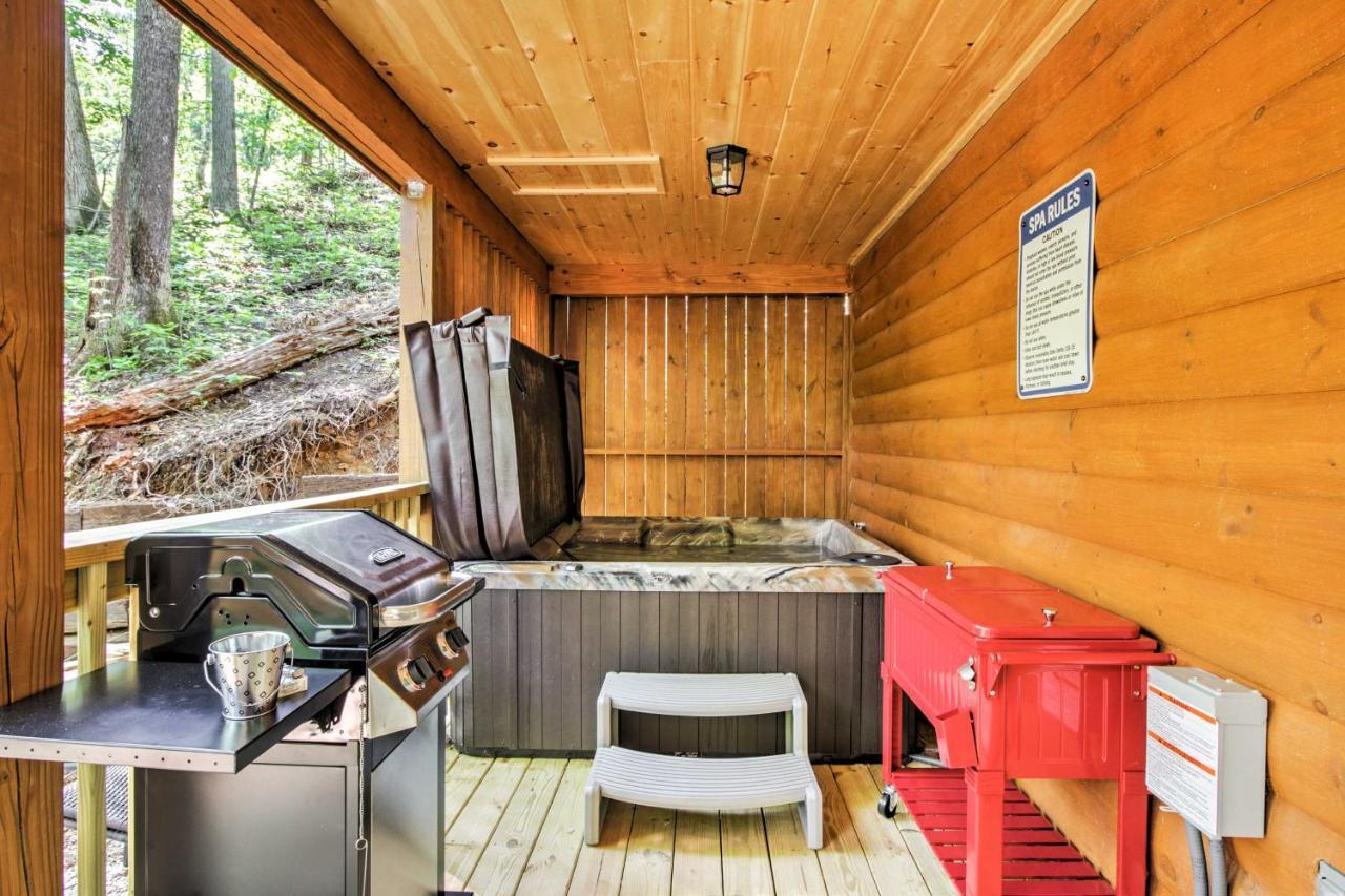 Gatlinburg Cabin With Hot Tub 5 Mi To Downtown Buitenkant foto